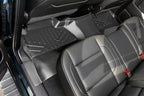 SMARTLINER Custom Fit Floor Liners For GMC Sierra 1500 Crew Cab 2014 - 2018 (Carpeted flooring) 1st Row Bench Half coverage
