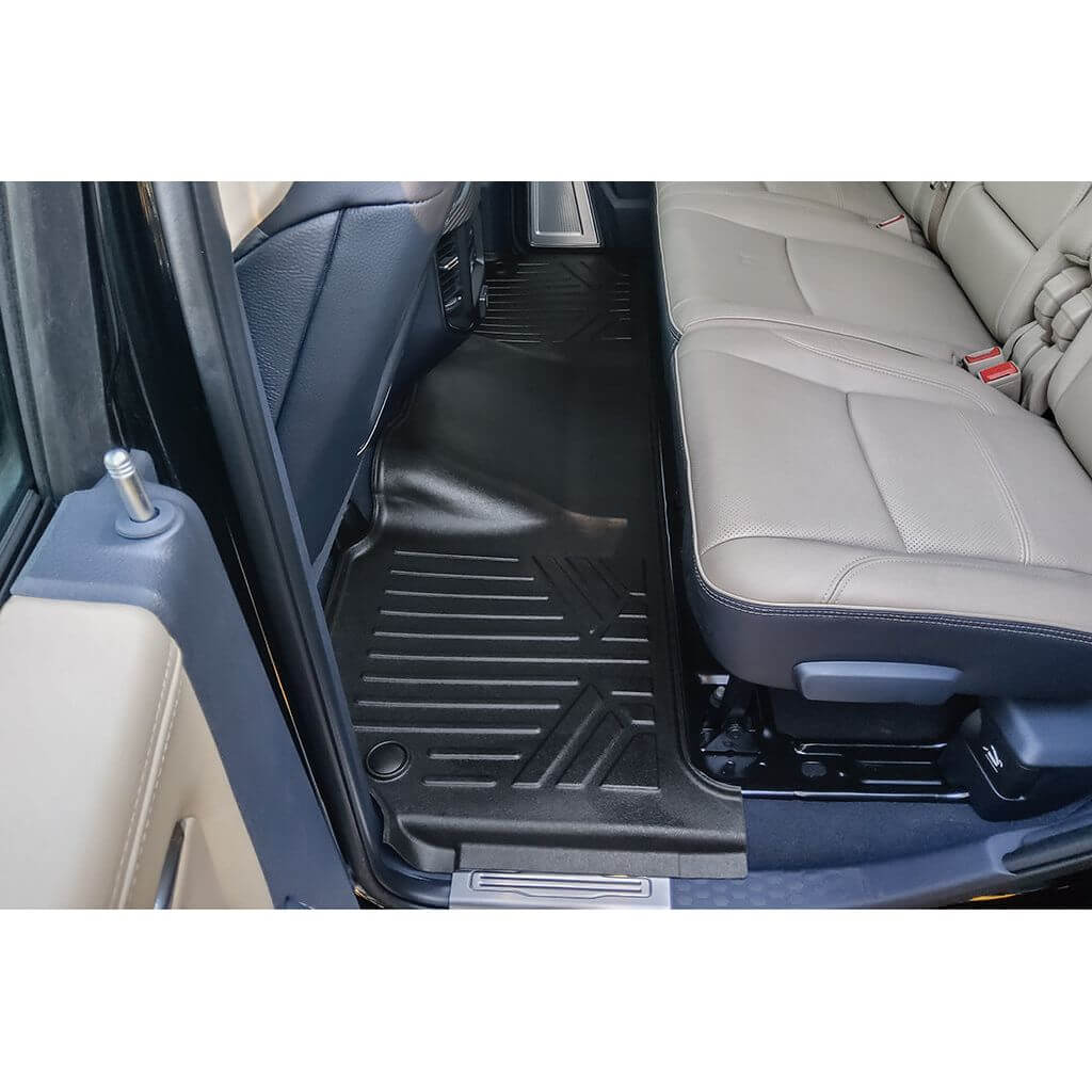 SMARTLINER Custom Fit Floor Liners For 2019-2025 Ram 2500/3500 Mega Cab with 1st Row Bench Seat