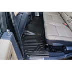 SMARTLINER Custom Fit Floor Liners For 2019-2025 Ram 2500/3500 Mega Cab with 1st Row Bench Seat