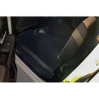 SmartCoverage™ Custom Fit Floor Liners For 2019-2025 Chevrolet Silverado 1500 Crew Cab With 1st Row Bucket Seats and Carpeted Flooring without the 2nd Row Underseat Storage