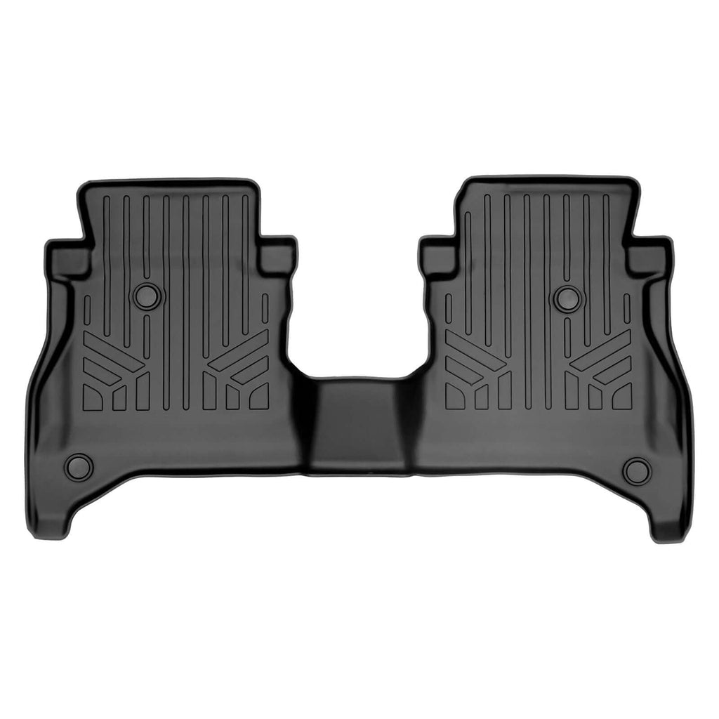 SmartCoverage™ Custom Fit Floor Liners For 2020-2025 Jeep Gladiator with Non Lockable Rear Underseat Storage