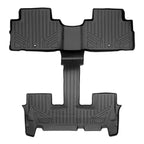 SMARTLINER AUTO™ Custom Fit Floor Liners For 2020-2025 Hyundai Palisade with 2nd Row Bucket Seat No Center Console with in between Coverage
