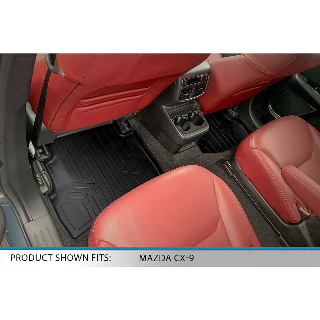 SMARTLINER Custom Fit Floor Liners For 2020-2023 Mazda CX-9 (6 Passenger Without CC)