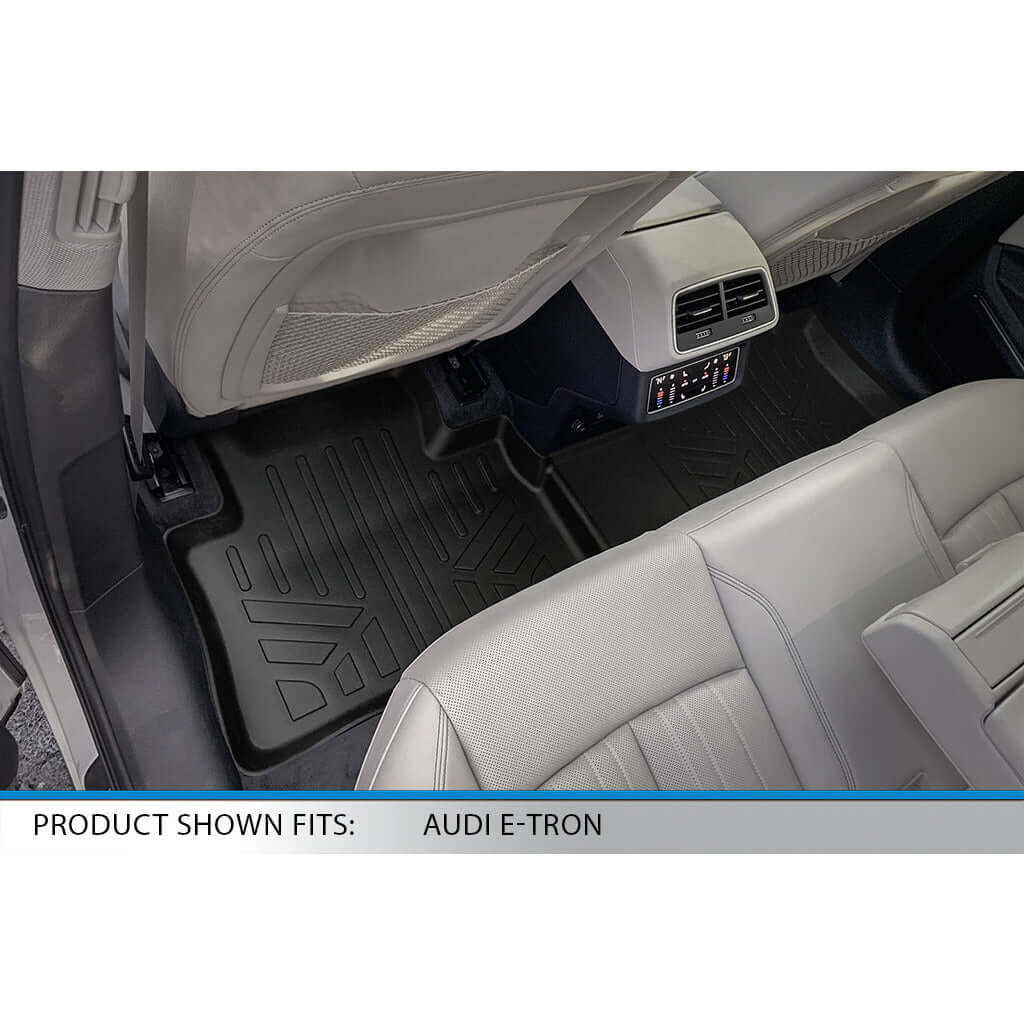 SMARTLINER Custom Fit Floor Liners For 2019-2023 Audi E-Tron /2020-2023 E-Tron Sportback (without 2nd Row Retention)