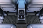SMARTLINER Custom Fit Floor Liners For 2021-2025 Jeep Grand Cherokee L with 2nd Row Bucket Seats With Center Console