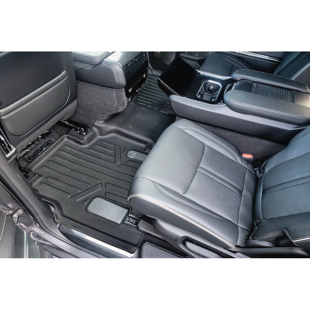 SMARTLINER Custom Fit Floor Liners For 2022-2025 Jeep Grand Wagoneer (7 Passenger Model)