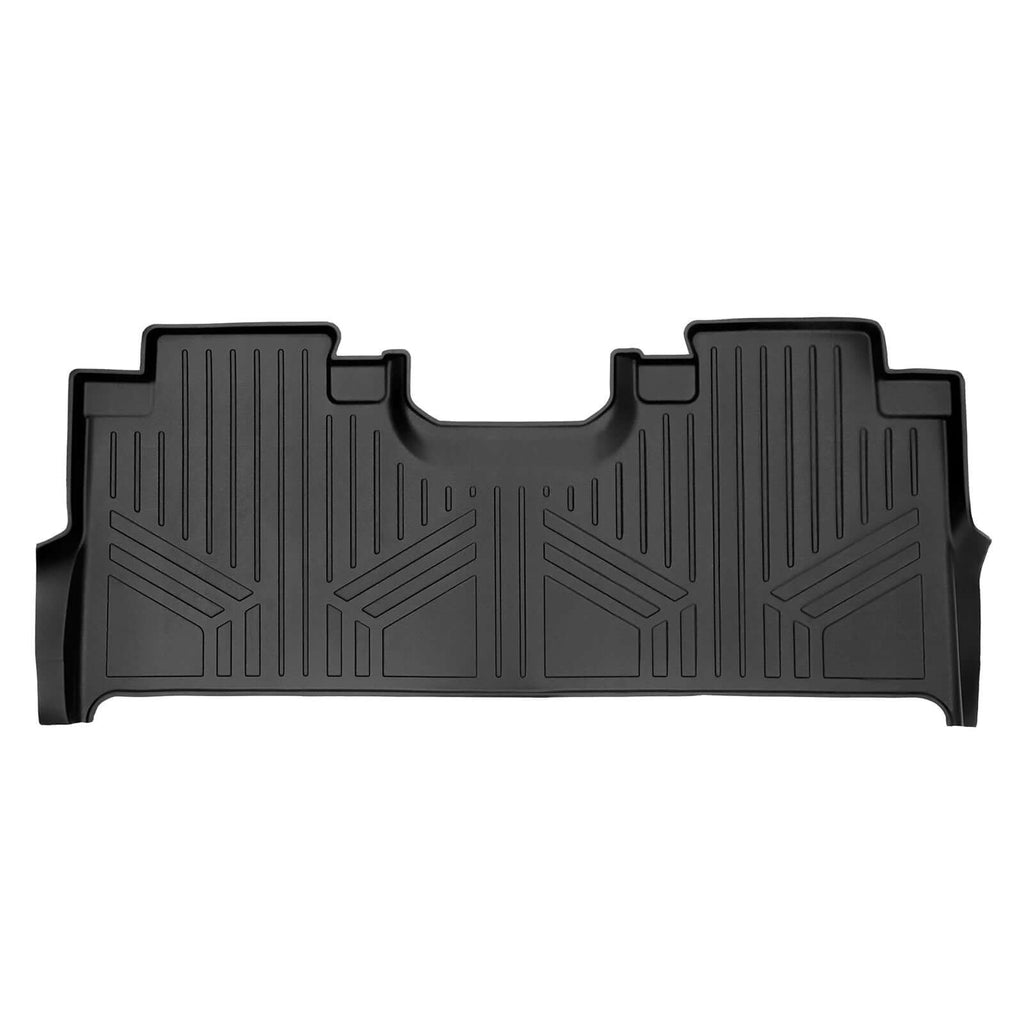 SmartCoverage™ Custom Fit Floor Liners For 2015-2025 Ford F-150 with 1st Row Bucket Seats & OEM 2nd Row Under Seat Storage (Vinyl Flooring)