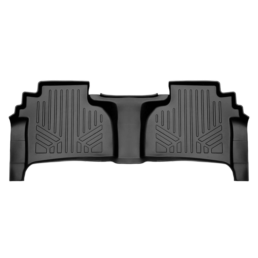 SMARTLINER Custom Fit Floor Liners Compatible With 2020-2025 Chevrolet Silverado 2500 HD | 3500 HD (Double Cab|Carpeted Flooring|1st Row Bench Seat|With Over the Hump Coverage|with 2nd Row Underseat Storage)