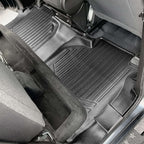 SMARTLINER Custom Fit Floor Liners Compatible With 2020-2025 Chevrolet Silverado 2500 HD | 3500 HD (Double Cab|Carpeted Flooring|1st Row Bench Seat|With Over the Hump Coverage|with 2nd Row Underseat Storage)