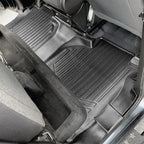 SMARTLINER Custom Fit Floor Liners For 2019-2025 GMC Sierra 1500 Double Cab with Carpet Flooring and 1st Row Bench Seat and OTH Coverage (with 2nd Row Under Seat Storage)