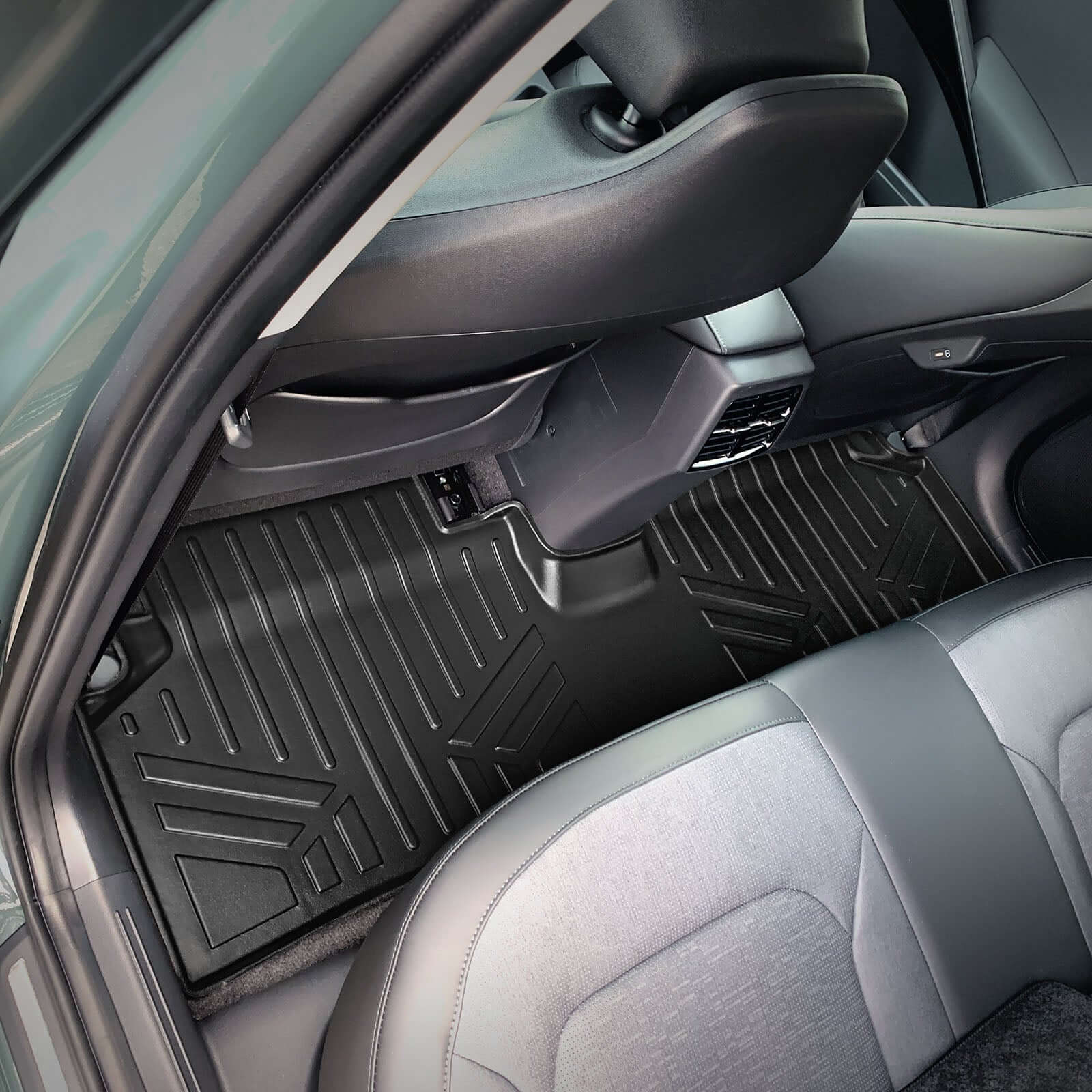 SMARTLINER Custom Fit Floor Liners For 2023-2025 Kia Niro EV with dual level cargo board (Does Not Fit Plug-In Hybrid Models)