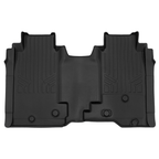 SMARTLINER Custom Fit Floor Mat Liner Set Compatible With 2024 Chevrolet Silverado EV Fits Vinyl floor Bucket Seat models, 3WR (Work Truck Trim)