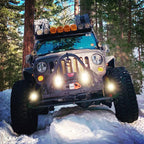 Jeep JK Steerable Knuckle Pod Light Mounts (2007-2018 Wrangler) By Gatekeeper Off-Road