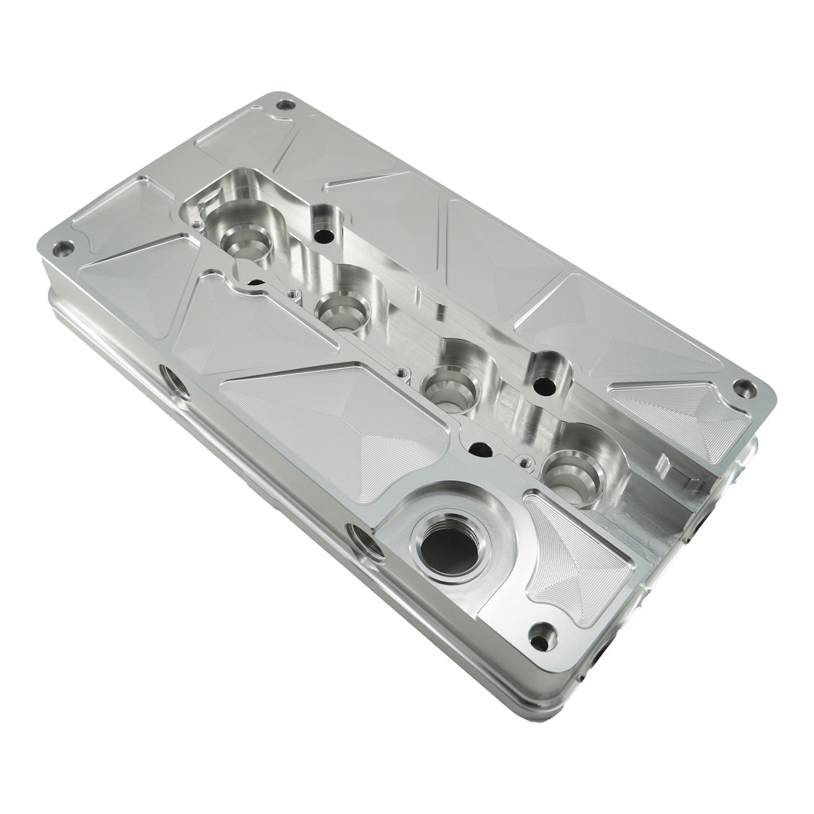 Billet B Series Vented Valve Cover Baffle B16 B18 AN10 For Honda Acura DOHC Vtec - Bull Boost Performance