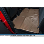 Smart Trim™ Custom Fit Floor Liners For 2007-2013 Silverado/Sierra 1500 - 2007-2014 2500/3500 HD Crew Cabin
