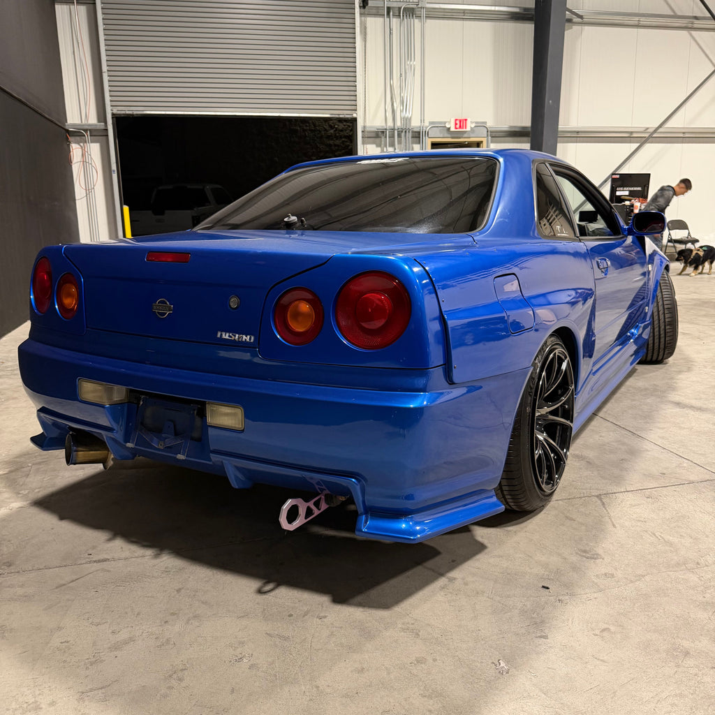 2000 Nissan Skyline R34 GTT Bayside Blue by Bull Boost Performance