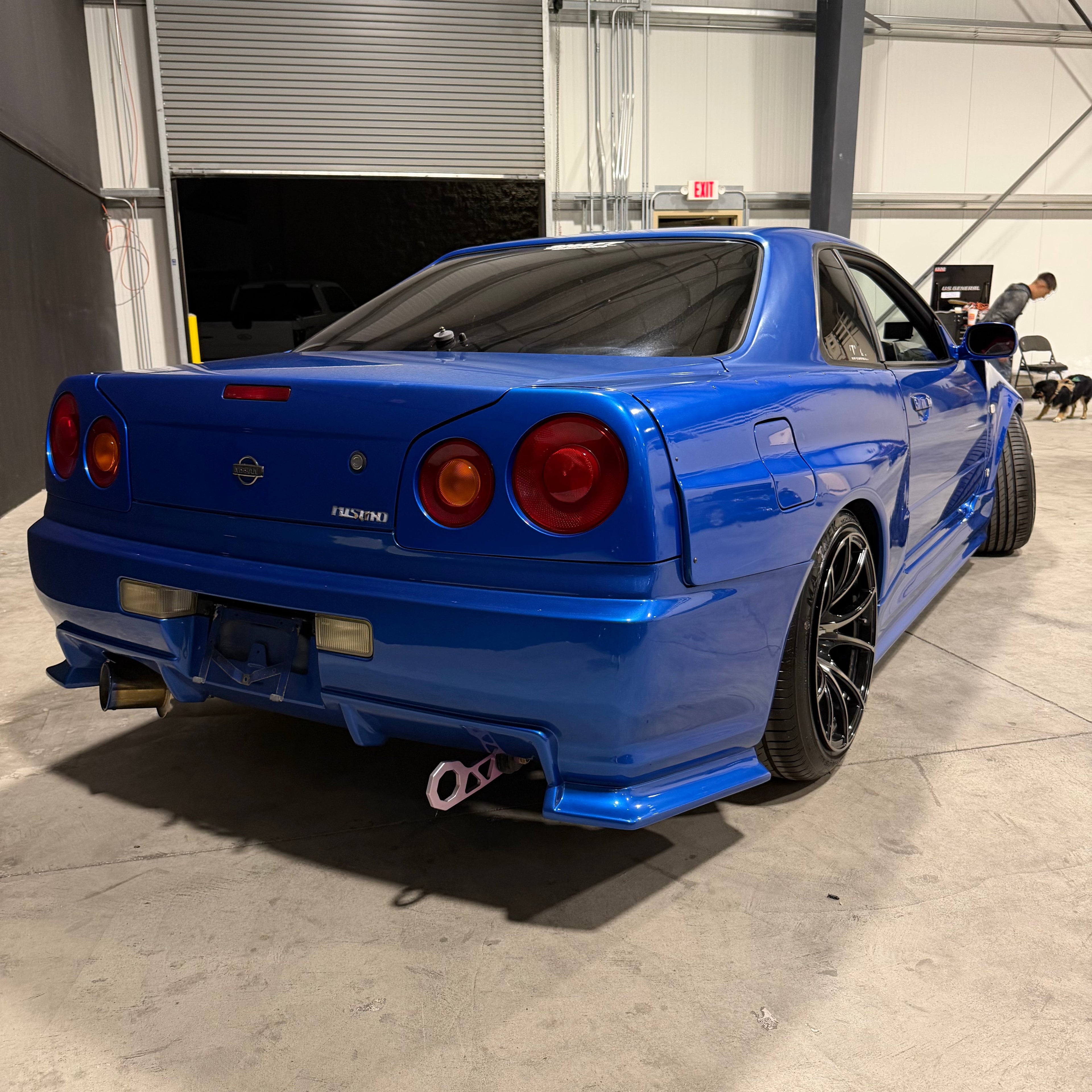 2000 Nissan Skyline R34 GTT Bayside Blue by Bull Boost Performance