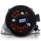 S Series Billet 170 AMP Racing Alternator For C6 Corvette - Machined Finish