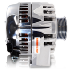 S Series Billet 240 AMP Racing Alternator For C6 Corvette - Chrome Finish
