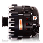 Mechman 370 Amp RVC Bypass High Output Alternator 2014+ Chevrolet GMC Cadillac - Black Billet