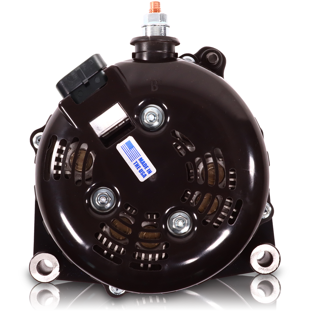 Mechman 400 Amp RVC Bypass High Output Alternator 2014+ Chevrolet GMC Cadillac - Red Billet