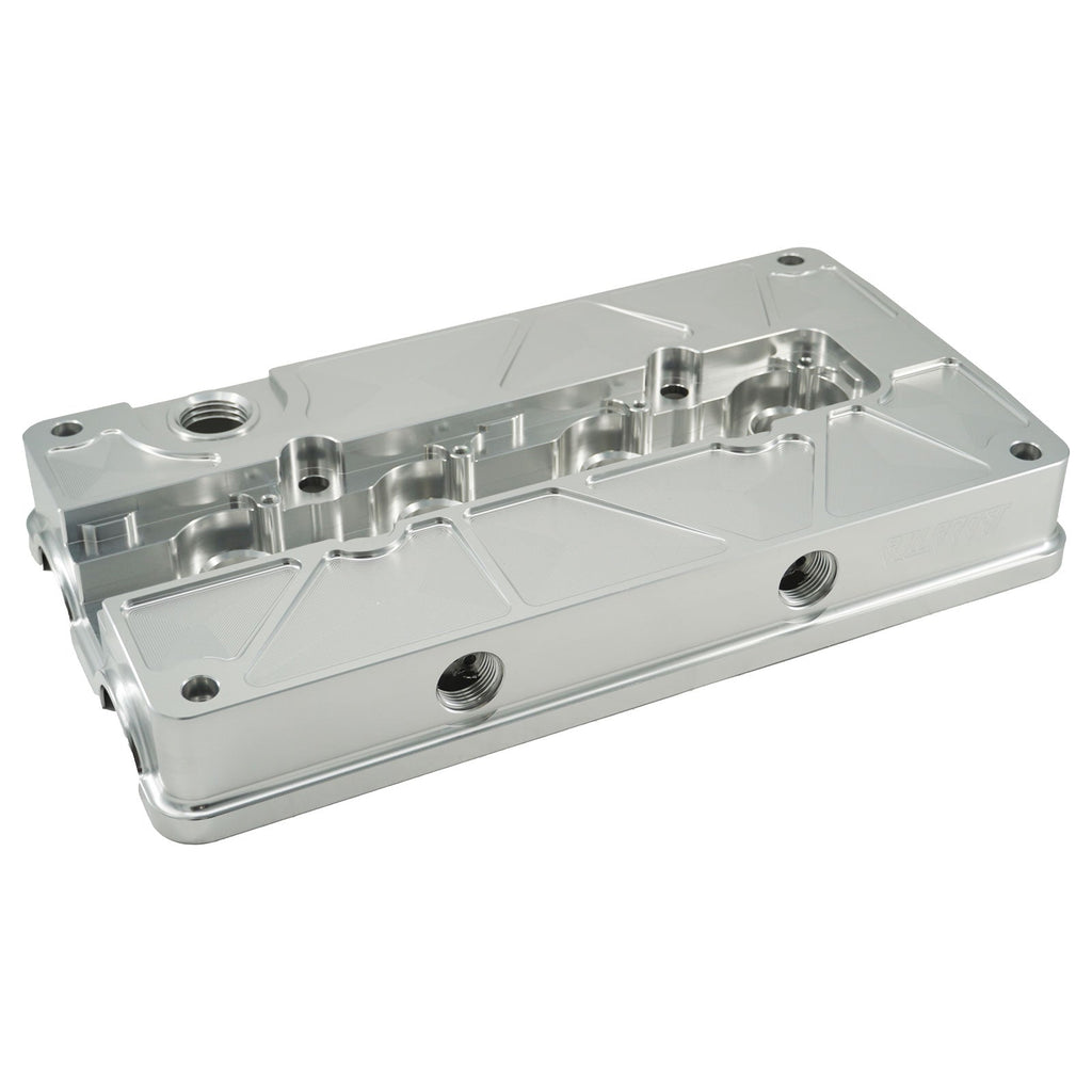Billet B Series Vented Valve Cover Baffle B16 B18 AN10 For Honda Acura DOHC Vtec - Bull Boost Performance
