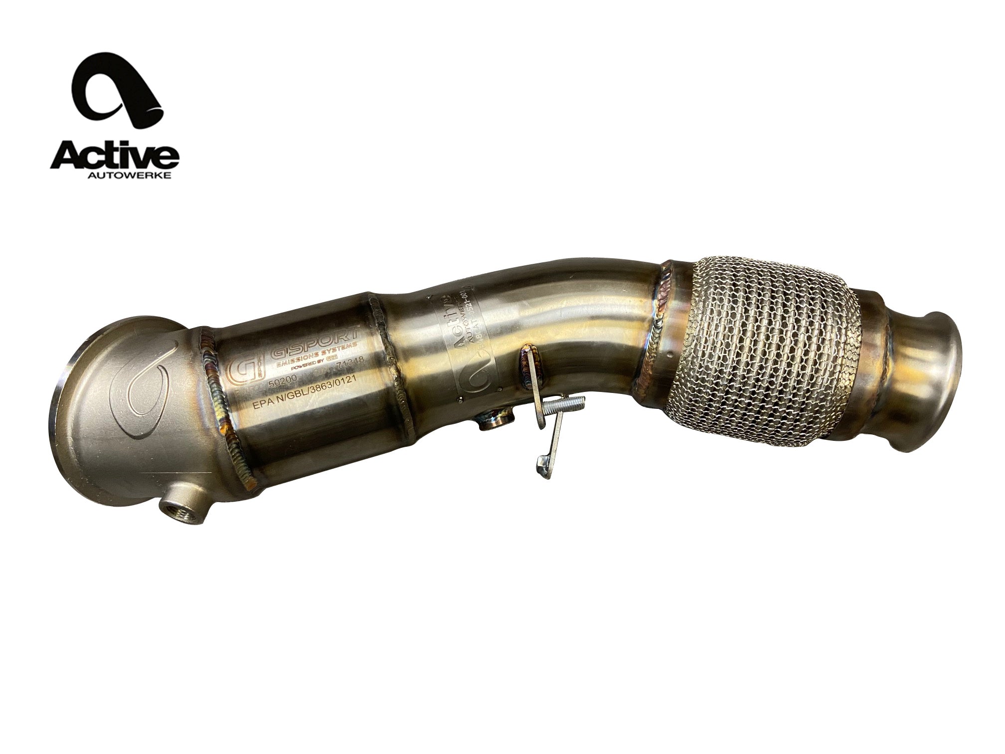 Active Autowerke BMW B46/B48 F3X 230i 330i 430i and G2X 330e Active AFlow Catted Downpipe