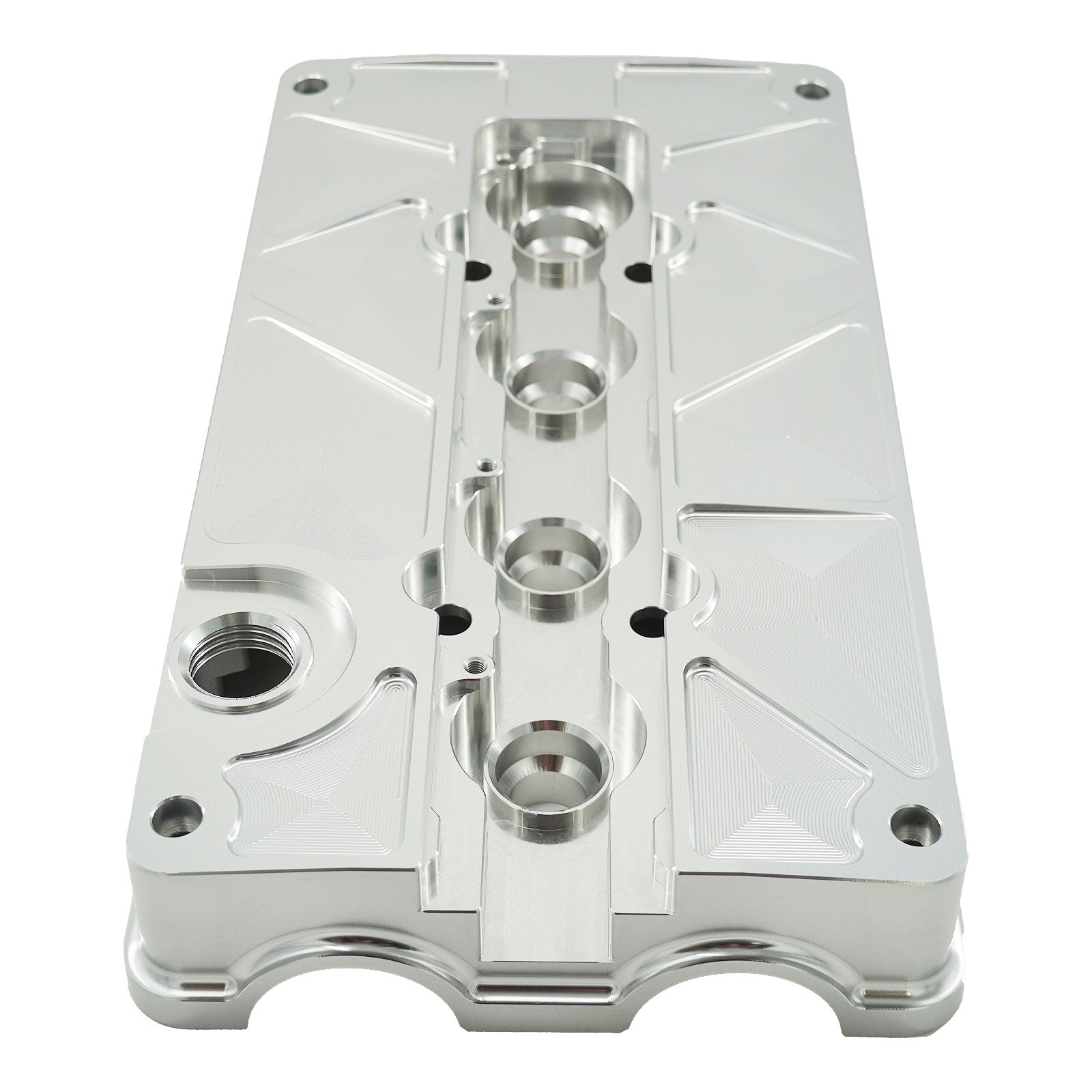 Billet B Series Vented Valve Cover Baffle B16 B18 AN10 For Honda Acura DOHC Vtec - Bull Boost Performance