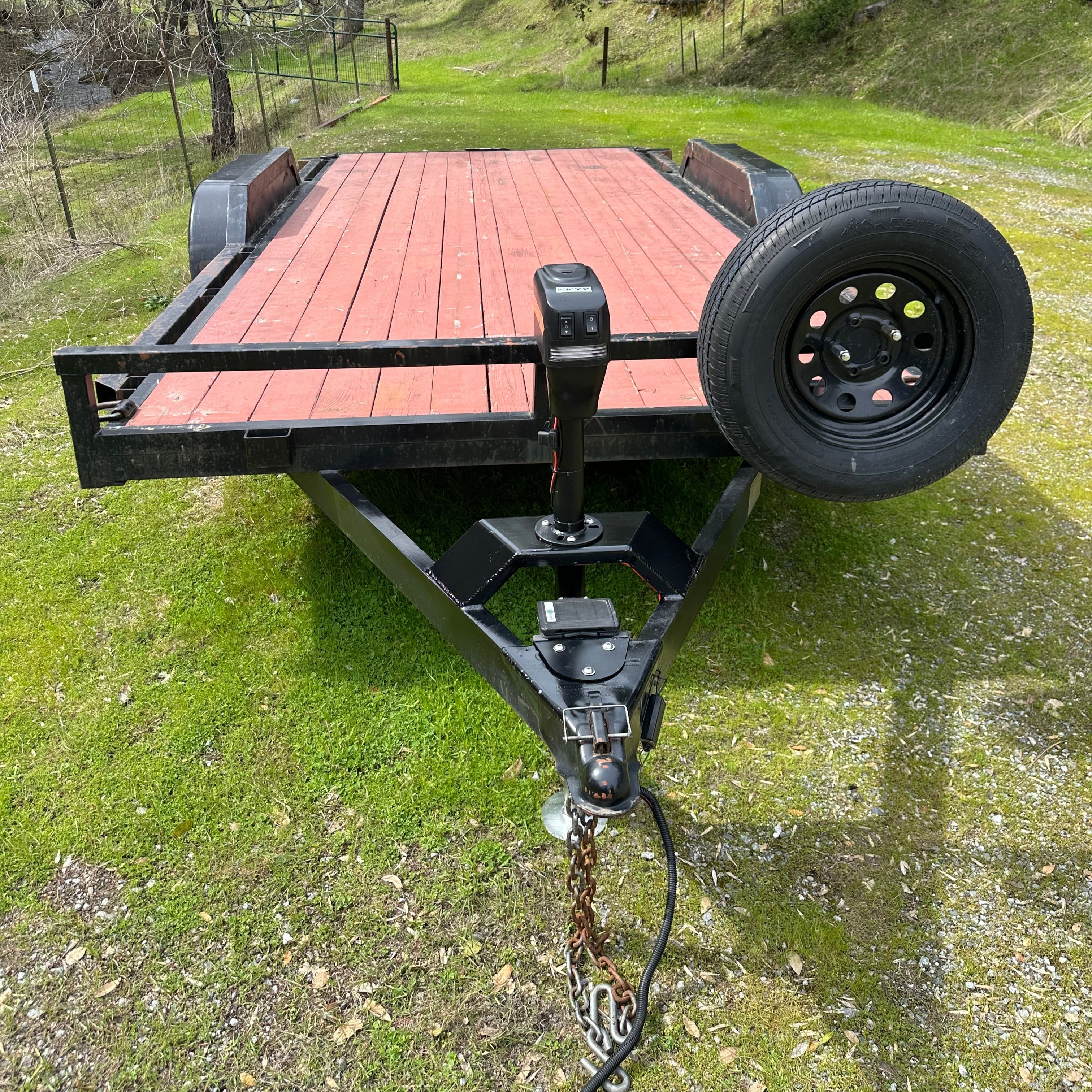 Trailer Tongue Jack Heavy Duty Relocation Mount By Gatekeeper Off-Road