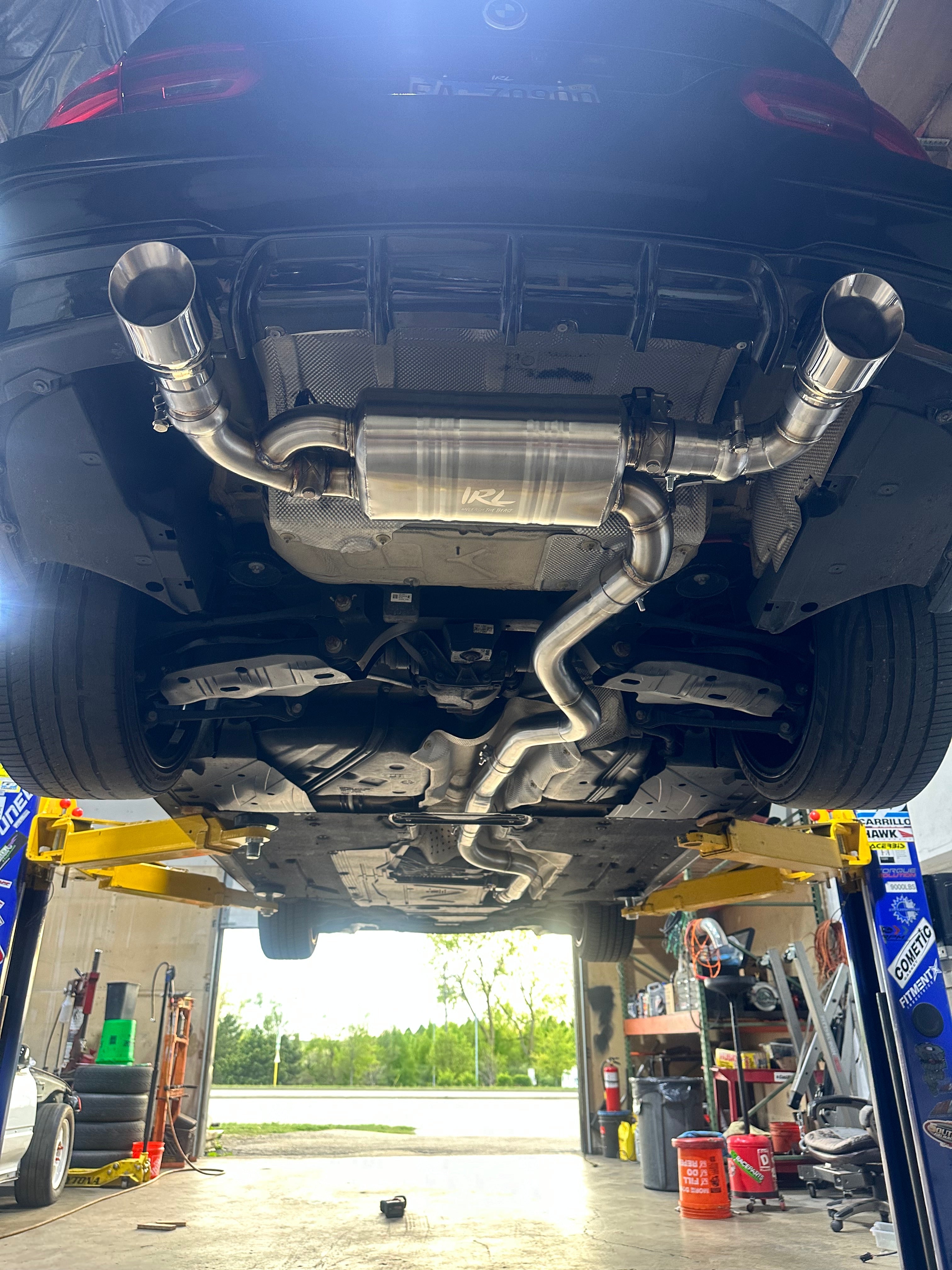 IRL BMW F30 340i Catback by IRL Exhaust