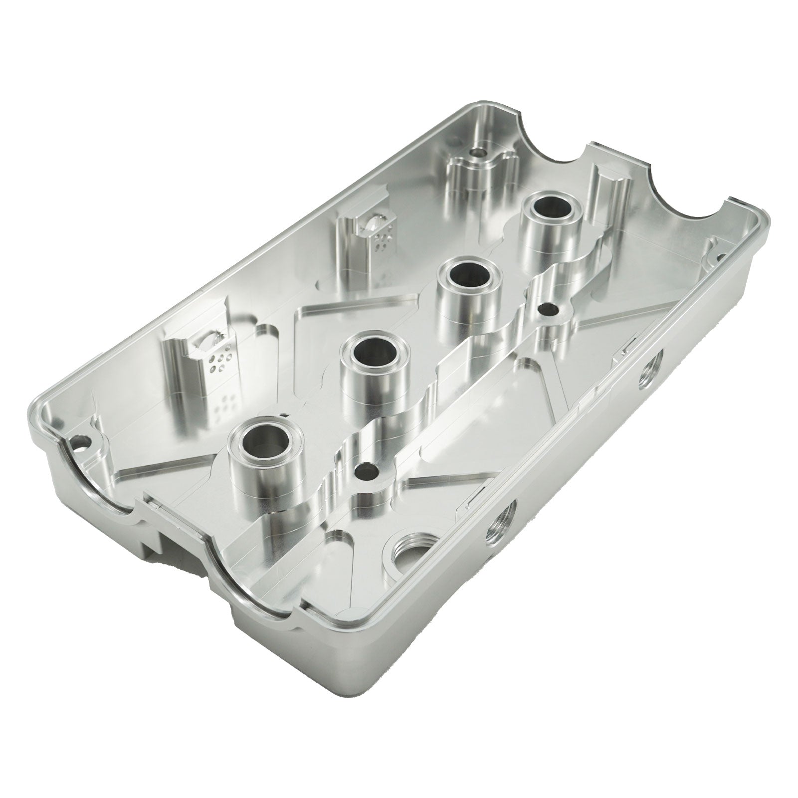 Billet B Series Vented Valve Cover Baffle B16 B18 AN10 For Honda Acura DOHC Vtec - Bull Boost Performance