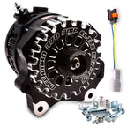 370-amp Billet V-mount alternator for SOHC Ford Modular Engines