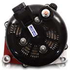370 amp Elite series alternator for 88-95 GM Truck (Red)