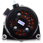 Mechman 240 Amp High Output Alternator 1996-2004 GM Truck 4.3L 4.8L 5.3L 5.7L 6L - Black Billet