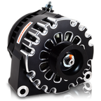 Mechman 270 Amp High Output Alternator 1996-2004 GM Truck 4.3L 4.8L 5.3L 5.7L 6L - Black Billet