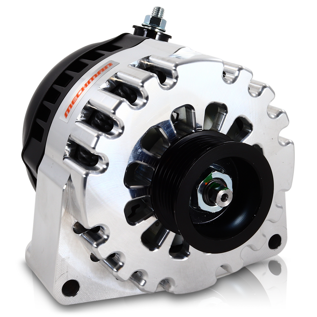 Mechman 170 Amp High Output Alternator 1996-2004 GM Truck 4.3L 4.8L 5.3L 5.7L 6L - Machined Billet