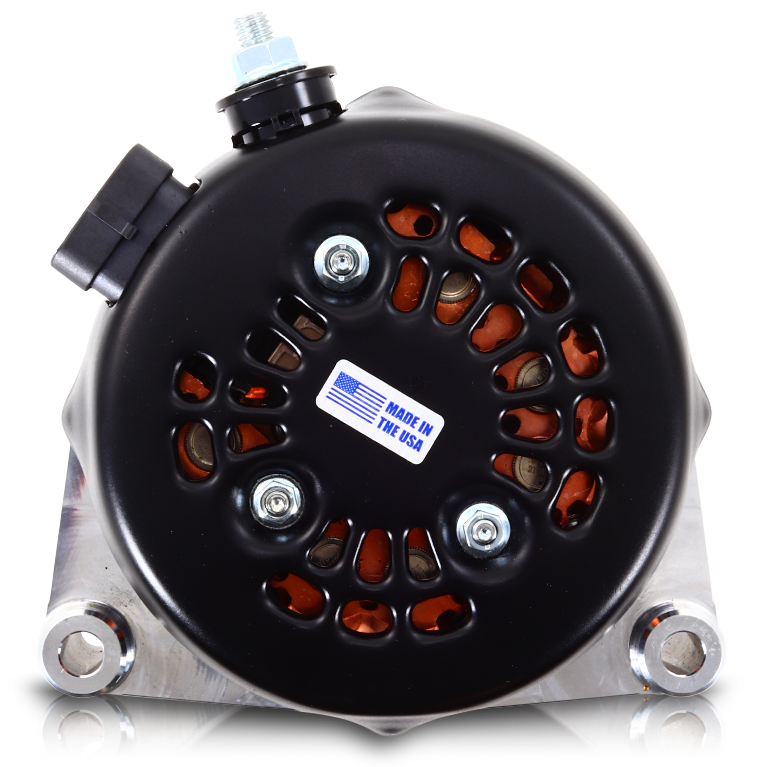 Mechman 240 Amp High Output Alternator 1996-2004 GM Truck 4.3L 4.8L 5.3L 5.7L 6L - Machined Billet