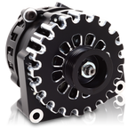 Mechman 250 Amp High Output Alternator 1996-2004 GM Truck 4.3L 4.8L 5.3L 5.7L 6L - Black Billet