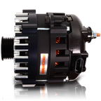 Mechman 400 Amp High Output Alternator 1996-2004 GM Truck 4.3L 4.8L 5.3L 5.7L 6L - Black Billet