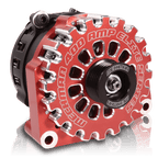 Mechman 400 Amp RVC Bypass Alternator 2005-2013 GM Truck 4.3L 4.8L 5.3L 5.7L 6L - Red Billet
