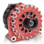Mechman 400 Amp High Output Alternator 1996-2004 GM Truck 4.3L 4.8L 5.3L 5.7L 6L - Red Billet