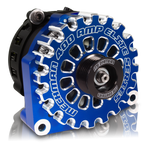 Mechman 400 Amp High Output Alternator 1996-2004 GM Truck 4.3L 4.8L 5.3L 5.7L 6L - Blue Billet