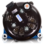 Mechman 400 Amp RVC Bypass Alternator 2005-2013 GM Truck 4.3L 4.8L 5.3L 5.7L 6L - Dark Blue Billet