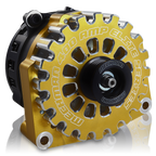 Mechman 400 Amp High Output Alternator 1996-2004 GM Truck 4.3L 4.8L 5.3L 5.7L 6L - Gold Billet