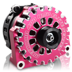 Mechman 400 Amp RVC Bypass Alternator 2005-2013 GM Truck 4.3L 4.8L 5.3L 5.7L 6L - Pink Billet