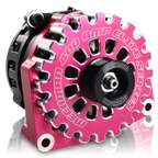 Mechman 400 Amp High Output Alternator 1996-2004 GM Truck 4.3L 4.8L 5.3L 5.7L 6L - Pink Billet