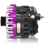 Mechman 400 Amp High Output Alternator 1996-2004 GM Truck 4.3L 4.8L 5.3L 5.7L 6L - Purple Billet