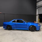 2000 Nissan Skyline R34 GTT Bayside Blue by Bull Boost Performance