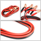 12 Ft Booster Cables - 8 Gauge 250 Amp Jumper Cables