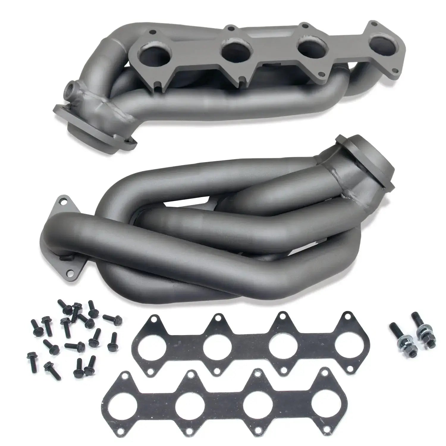 BBK Ford Mustang GT 1-5/8 Shorty Tuned Length Exhaust Headers Titanium Ceramic 05-10